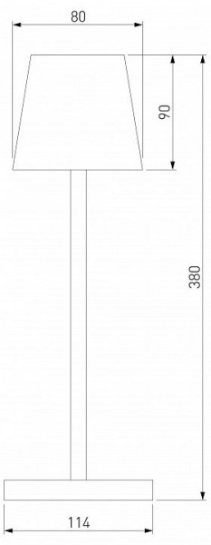 Настольная лампа декоративная Elektrostandard Mist a063928 в Белоярском - beloyarskiy.mebel24.online | фото 3