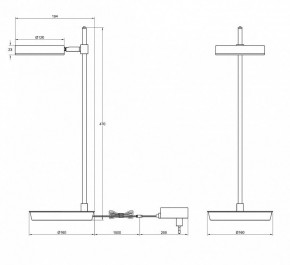 Настольная лампа декоративная Maytoni Fad MOD070TL-L8W3K в Белоярском - beloyarskiy.mebel24.online | фото 3