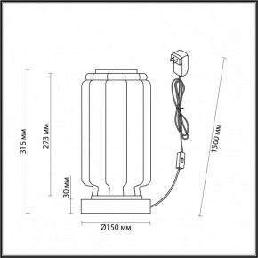 Настольная лампа декоративная Odeon Light Jam 5408/10TL в Белоярском - beloyarskiy.mebel24.online | фото 4