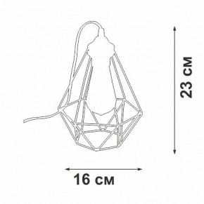Настольная лампа декоративная Vitaluce V2803 V2803-1/1L в Белоярском - beloyarskiy.mebel24.online | фото 3