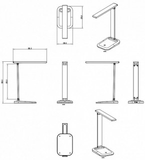 Настольная лампа офисная Arte Lamp London A5124LT-1BK в Белоярском - beloyarskiy.mebel24.online | фото 2