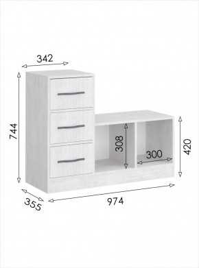 Обувница 3 Вена в Белоярском - beloyarskiy.mebel24.online | фото 4