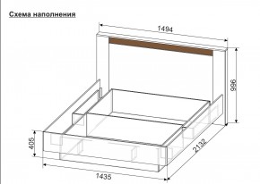 ОРЛАНДО Спальный гарнитур (модульный) в Белоярском - beloyarskiy.mebel24.online | фото 7