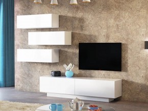 ПАОЛА Гостиная (Белый/Белый) в Белоярском - beloyarskiy.mebel24.online | фото 1