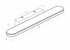 Подсветка для зеркала Maytoni Epic MIR009WL-L12CH4K в Белоярском - beloyarskiy.mebel24.online | фото 3