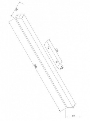 Подсветка для зеркала Maytoni Fichte MIR012WL-L14W4K в Белоярском - beloyarskiy.mebel24.online | фото 3