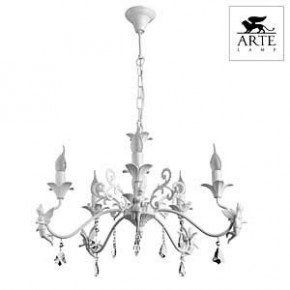 Подвесная люстра Arte Lamp Angelina A5349LM-5WH в Белоярском - beloyarskiy.mebel24.online | фото 3