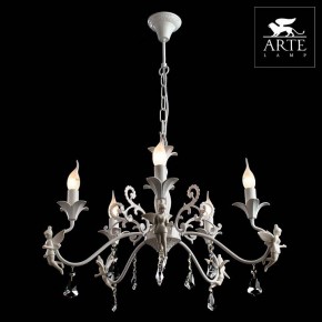 Подвесная люстра Arte Lamp Angelina A5349LM-5WH в Белоярском - beloyarskiy.mebel24.online | фото 4