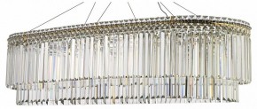 Подвесная люстра Arti Lampadari Ovindoli Nickel Ovindoli L 1.5.120x40.101 G в Белоярском - beloyarskiy.mebel24.online | фото