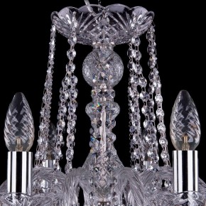 Подвесная люстра Bohemia Ivele Crystal 1402 1402/10/240/Ni/Balls в Белоярском - beloyarskiy.mebel24.online | фото 4