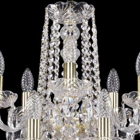 Подвесная люстра Bohemia Ivele Crystal 1402 1402/10+5/195/2d/G в Белоярском - beloyarskiy.mebel24.online | фото 4