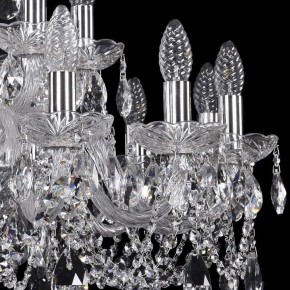 Подвесная люстра Bohemia Ivele Crystal 1402 1402/12+6/240/Ni в Белоярском - beloyarskiy.mebel24.online | фото 2