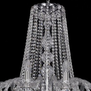 Подвесная люстра Bohemia Ivele Crystal 1402 1402/18/400/Ni в Белоярском - beloyarskiy.mebel24.online | фото 4