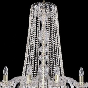 Подвесная люстра Bohemia Ivele Crystal 1402 1402/20/460/h-115/G в Белоярском - beloyarskiy.mebel24.online | фото 3