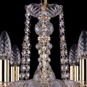 Подвесная люстра Bohemia Ivele Crystal 1402 1402/6/160/G/Balls в Белоярском - beloyarskiy.mebel24.online | фото 4