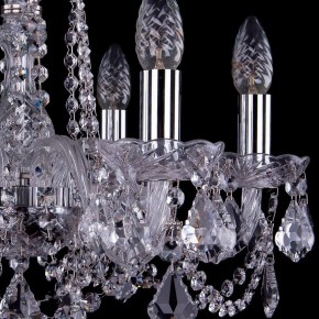 Подвесная люстра Bohemia Ivele Crystal 1402 1402/6/160/Ni/Leafs в Белоярском - beloyarskiy.mebel24.online | фото 2