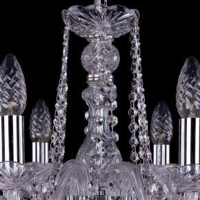 Подвесная люстра Bohemia Ivele Crystal 1402 1402/6/160/Ni/Leafs в Белоярском - beloyarskiy.mebel24.online | фото 4