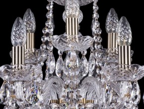 Подвесная люстра Bohemia Ivele Crystal 1402 1402/6_3/195/Pa в Белоярском - beloyarskiy.mebel24.online | фото 3