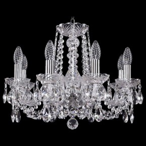 Подвесная люстра Bohemia Ivele Crystal 1402 1402/8/160/Ni в Белоярском - beloyarskiy.mebel24.online | фото