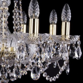 Подвесная люстра Bohemia Ivele Crystal 1402 1402/8/195/G/tube в Белоярском - beloyarskiy.mebel24.online | фото 2