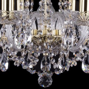 Подвесная люстра Bohemia Ivele Crystal 1402 1402/8/195/G/tube в Белоярском - beloyarskiy.mebel24.online | фото 3