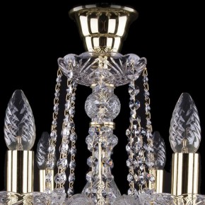 Подвесная люстра Bohemia Ivele Crystal 1402 1402/8/195/G/tube в Белоярском - beloyarskiy.mebel24.online | фото 4