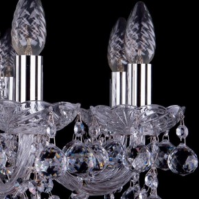 Подвесная люстра Bohemia Ivele Crystal 1402 1402/8/195/Ni/Balls в Белоярском - beloyarskiy.mebel24.online | фото 2
