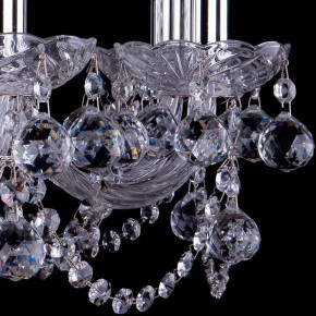 Подвесная люстра Bohemia Ivele Crystal 1402 1402/8/195/Ni/Balls в Белоярском - beloyarskiy.mebel24.online | фото 3