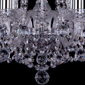 Подвесная люстра Bohemia Ivele Crystal 1402 1402/8/195/Ni/Balls в Белоярском - beloyarskiy.mebel24.online | фото 4