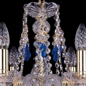 Подвесная люстра Bohemia Ivele Crystal 1410 1410/6/160/G/V3001 в Белоярском - beloyarskiy.mebel24.online | фото 4