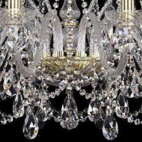 Подвесная люстра Bohemia Ivele Crystal 1411 1411/10/300/G в Белоярском - beloyarskiy.mebel24.online | фото 3