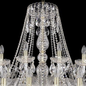 Подвесная люстра Bohemia Ivele Crystal 1411 1411/24+12/460/G в Белоярском - beloyarskiy.mebel24.online | фото 4