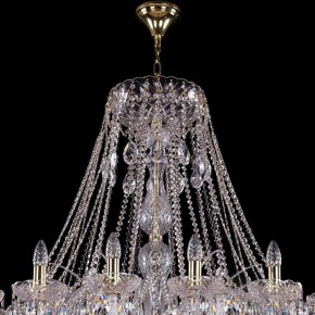 Подвесная люстра Bohemia Ivele Crystal 1411 1411/24/530/G в Белоярском - beloyarskiy.mebel24.online | фото 4