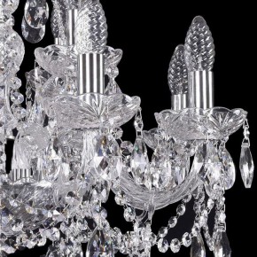 Подвесная люстра Bohemia Ivele Crystal 1411 1411/8+4/195/Ni в Белоярском - beloyarskiy.mebel24.online | фото 2