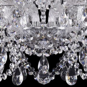 Подвесная люстра Bohemia Ivele Crystal 1411 1411/8+4/195/Ni в Белоярском - beloyarskiy.mebel24.online | фото 3