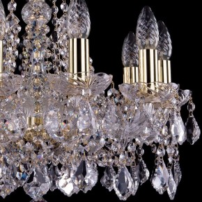 Подвесная люстра Bohemia Ivele Crystal 1413 1413/10/165/G/Leafs в Белоярском - beloyarskiy.mebel24.online | фото 2