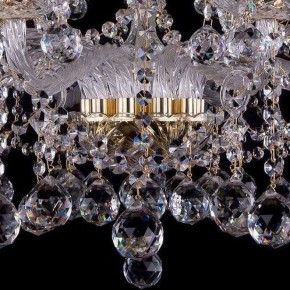 Подвесная люстра Bohemia Ivele Crystal 1413 1413/10+5/300/G/Balls в Белоярском - beloyarskiy.mebel24.online | фото 4