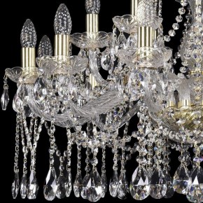 Подвесная люстра Bohemia Ivele Crystal 1413 1413/12+6/300/G в Белоярском - beloyarskiy.mebel24.online | фото 2