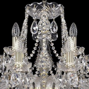 Подвесная люстра Bohemia Ivele Crystal 1413 1413/12+6/300/G в Белоярском - beloyarskiy.mebel24.online | фото 4