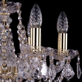 Подвесная люстра Bohemia Ivele Crystal 1413 1413/6/141/G/Leafs в Белоярском - beloyarskiy.mebel24.online | фото 2