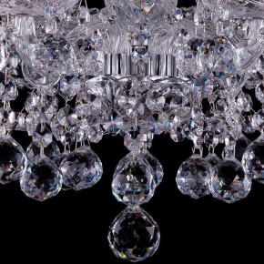 Подвесная люстра Bohemia Ivele Crystal 1413 1413/6/141/Ni/Balls в Белоярском - beloyarskiy.mebel24.online | фото 4