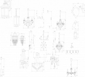 Подвесная люстра Eurosvet Caprera 60146/8 никель в Белоярском - beloyarskiy.mebel24.online | фото 5