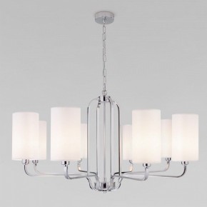 Подвесная люстра Eurosvet Purezza 60128/8 хром в Белоярском - beloyarskiy.mebel24.online | фото 2