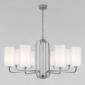 Подвесная люстра Eurosvet Purezza 60128/8 хром в Белоярском - beloyarskiy.mebel24.online | фото 3