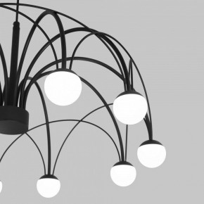 Подвесная люстра Eurosvet Ragno 90034/10 LED черный в Белоярском - beloyarskiy.mebel24.online | фото 6
