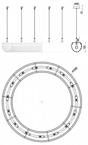 Подвесная люстра Favourite Monilibus 4015-15P в Белоярском - beloyarskiy.mebel24.online | фото 5