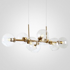 Подвесная люстра Imperiumloft Staggered Glass Chandelier 8 40.2211 в Белоярском - beloyarskiy.mebel24.online | фото