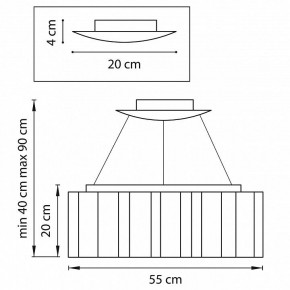 Подвесная люстра Lightstar Nubi 802163 в Белоярском - beloyarskiy.mebel24.online | фото 3