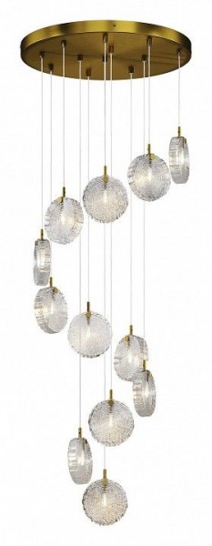 Подвесная люстра Maytoni Frozen MOD254PL-12BS в Белоярском - beloyarskiy.mebel24.online | фото