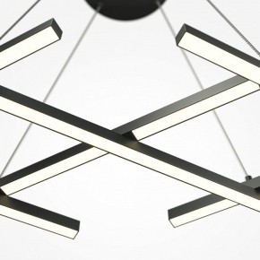 Подвесная люстра Maytoni Halo MOD244PL-L50BK в Белоярском - beloyarskiy.mebel24.online | фото 3